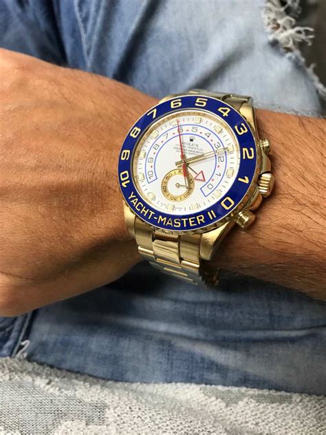 rolex yachtmaster 2 yellow gold model number|white gold yacht master 2.